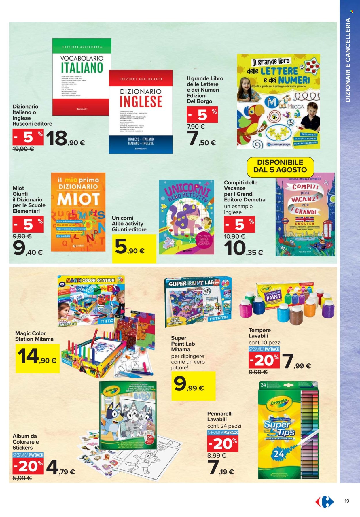 Volantino Carrefour - 24.7.2025 - 4.9.2025. Pagina 19