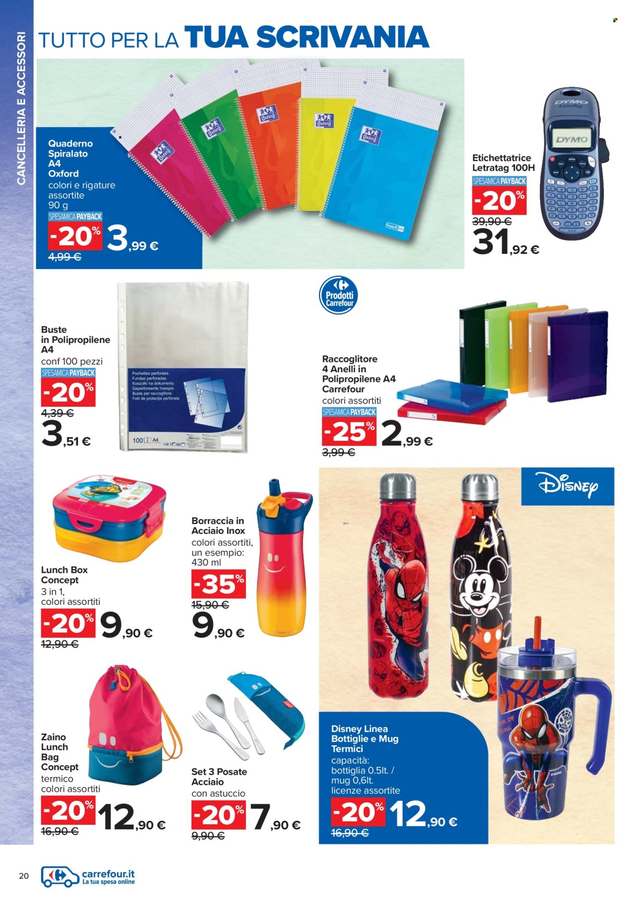 Volantino Carrefour - 24.7.2025 - 4.9.2025. Pagina 20