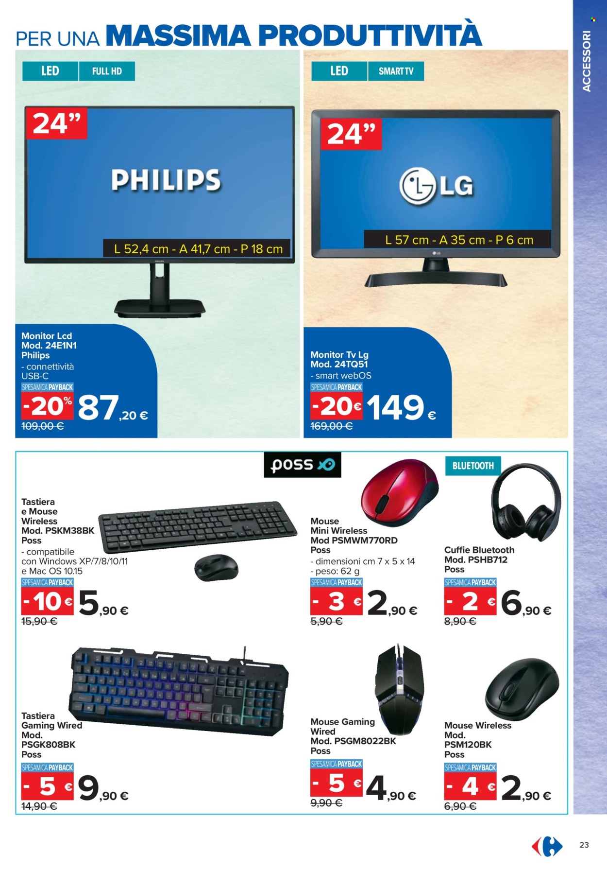 Volantino Carrefour - 24.7.2025 - 4.9.2025. Pagina 23