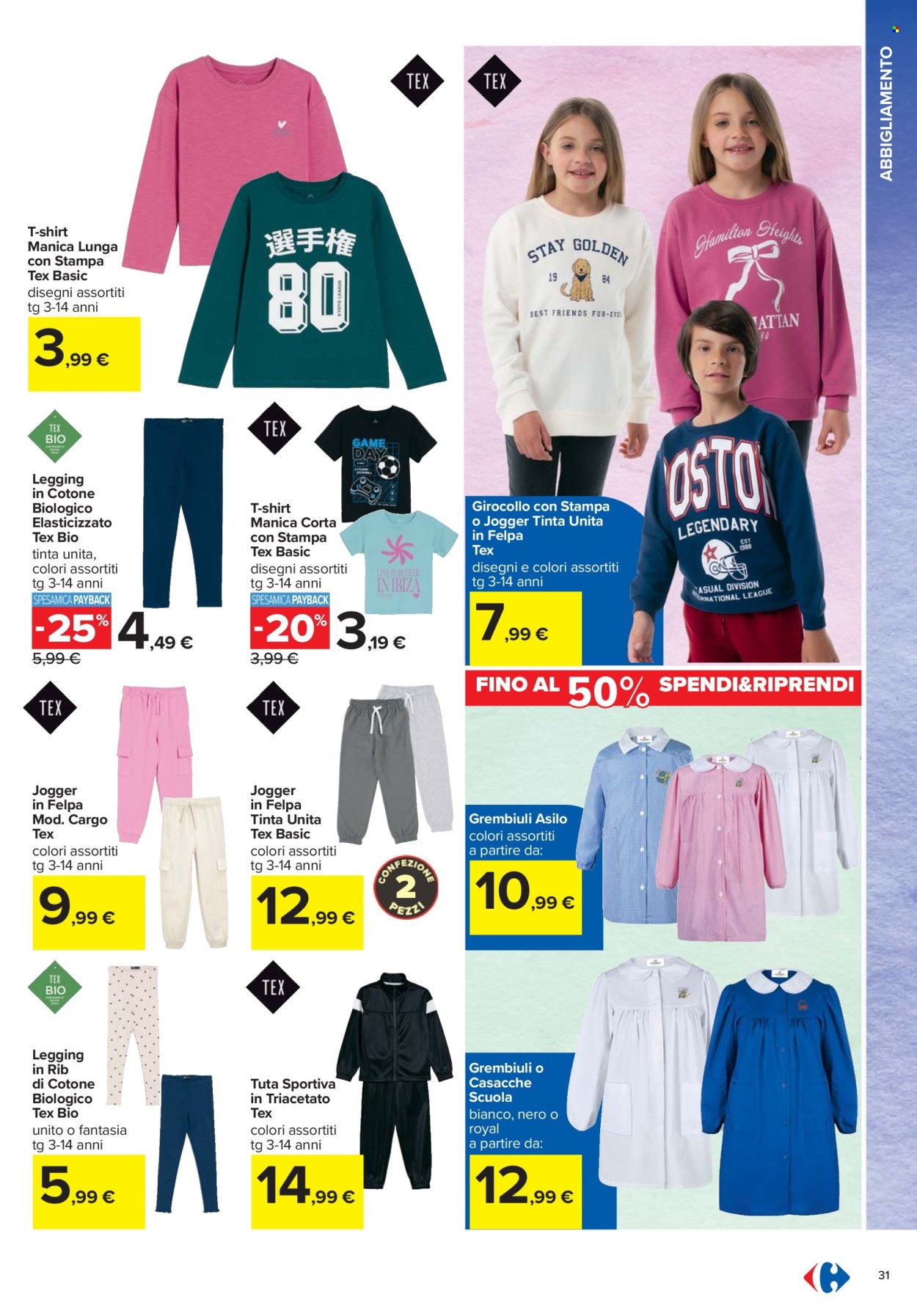 Volantino Carrefour - 24.7.2025 - 4.9.2025. Pagina 31