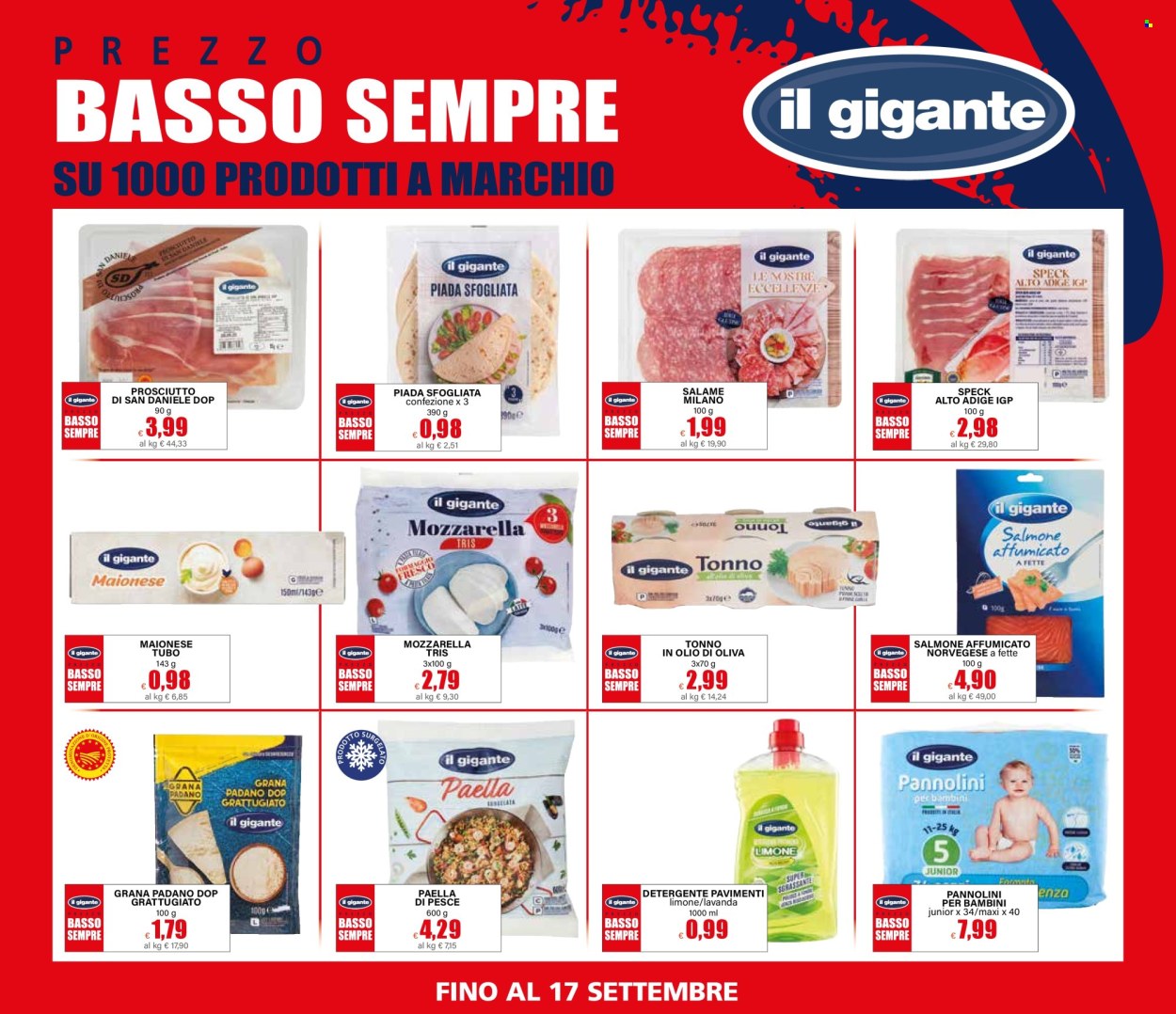 Volantino Il Gigante - 28.7.2025 - 17.9.2025. Pagina 5