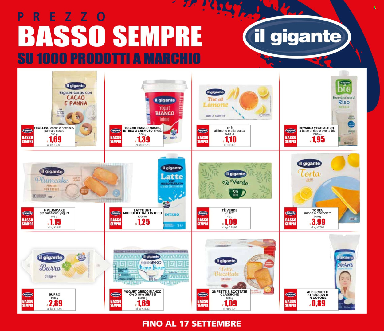 Volantino Il Gigante - 28.7.2025 - 17.9.2025. Pagina 7