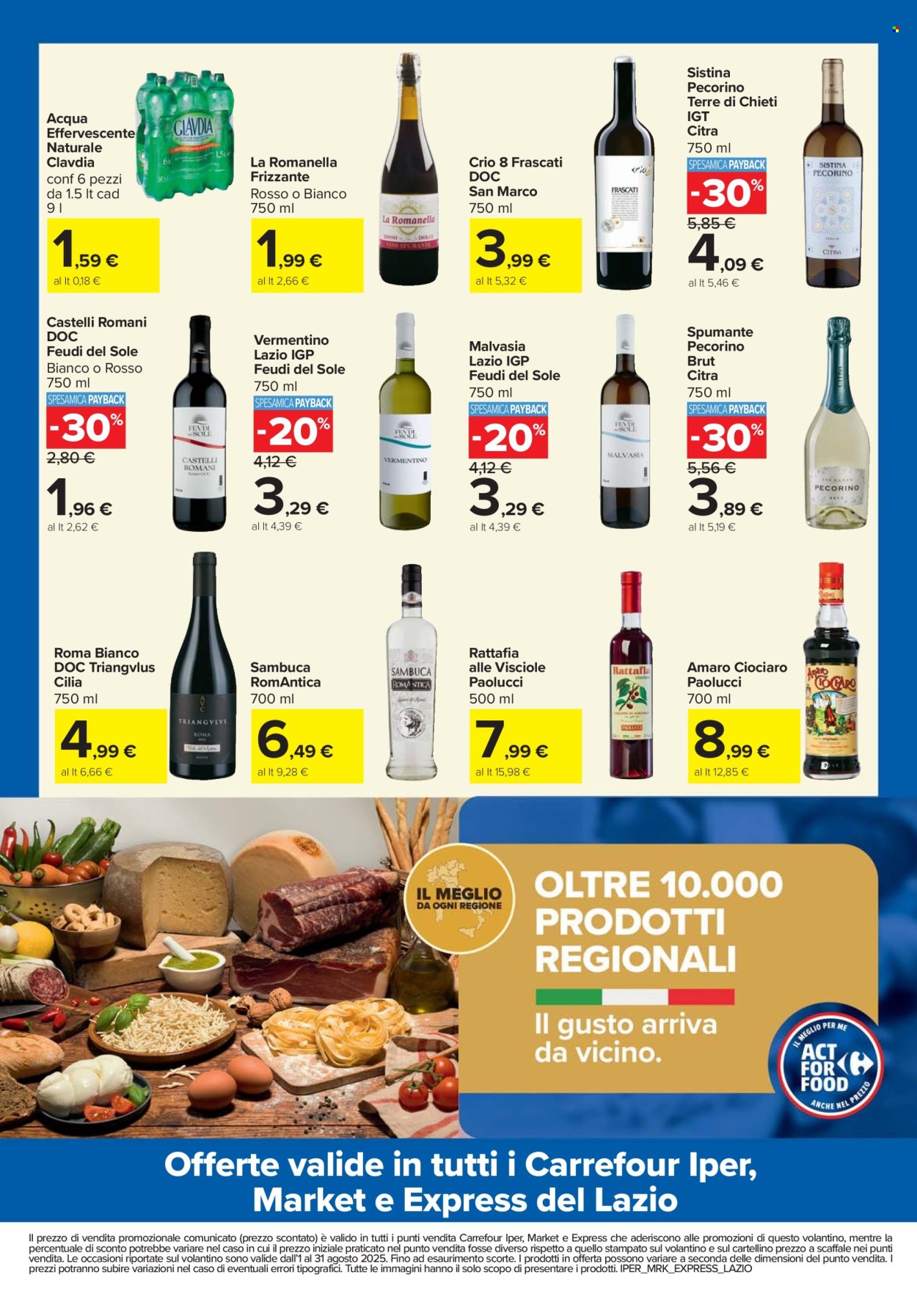 Volantino Carrefour - 1.8.2025 - 31.8.2025. Pagina 4