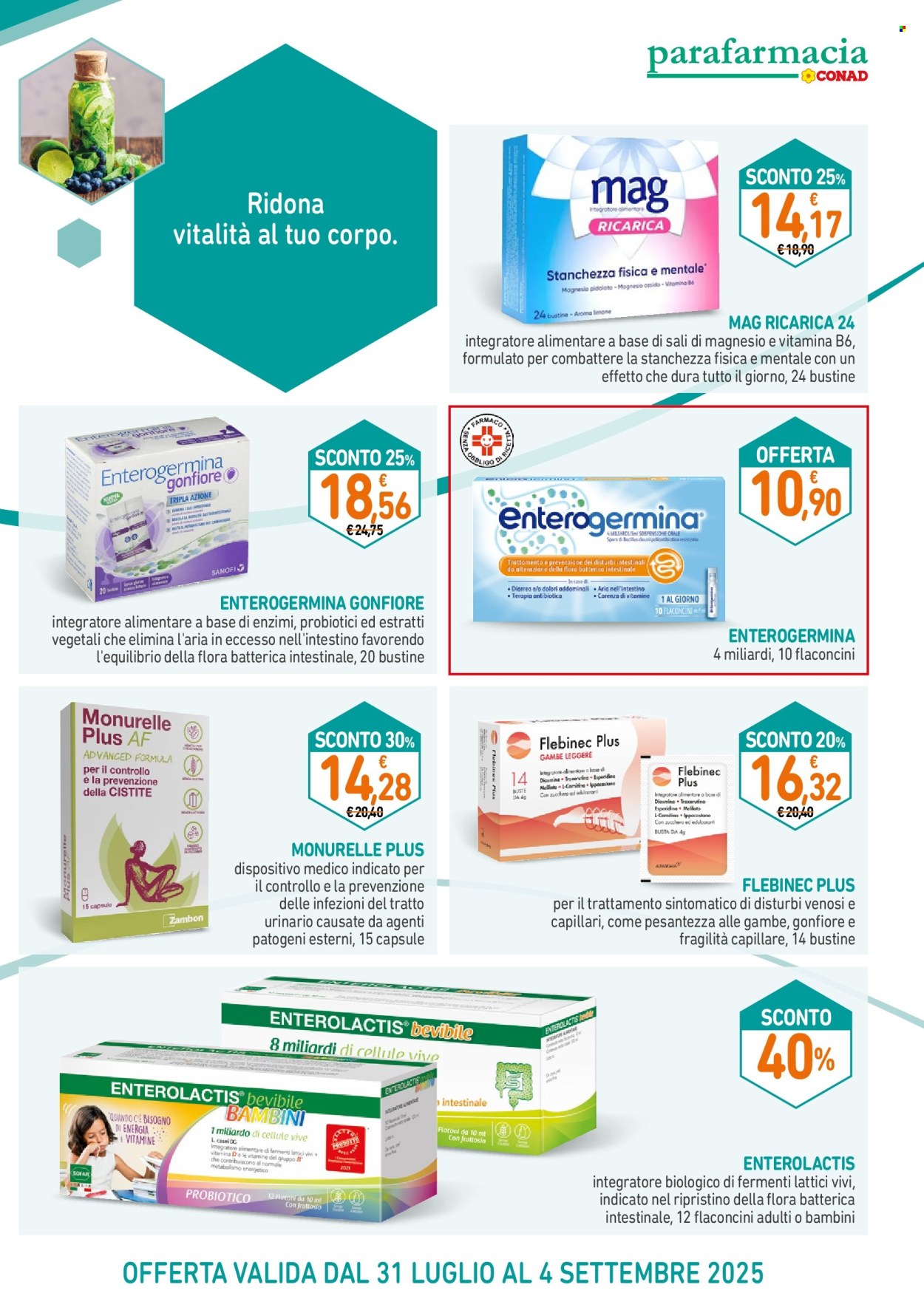 Volantino Spazio Conad - 31.7.2025 - 4.9.2025. Pagina 3