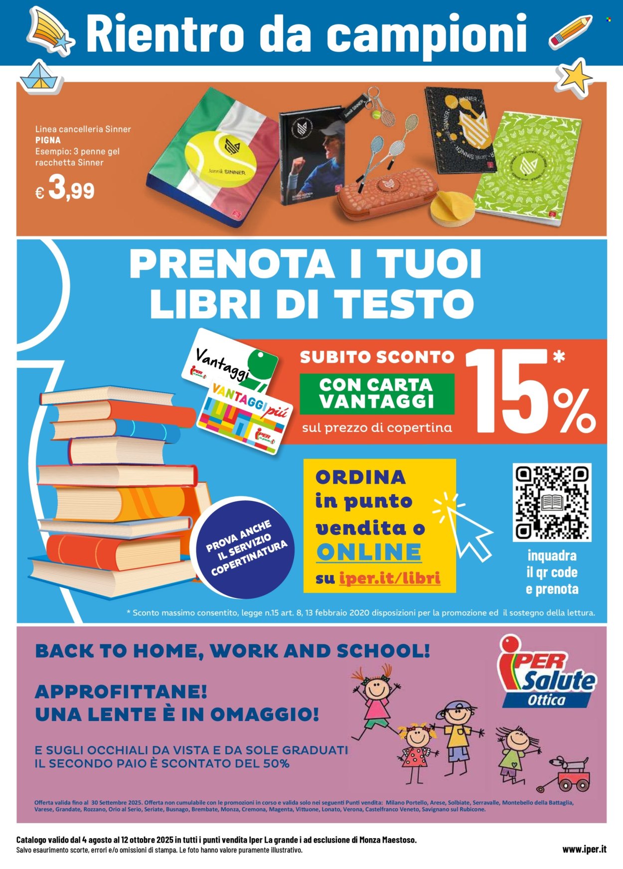 Volantino Iper, La grande i - 4.8.2025 - 12.10.2025. Pagina 24