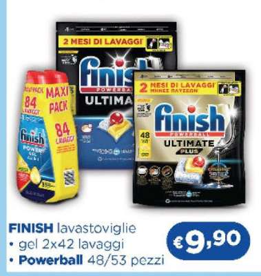 FINISH lavastoviglie